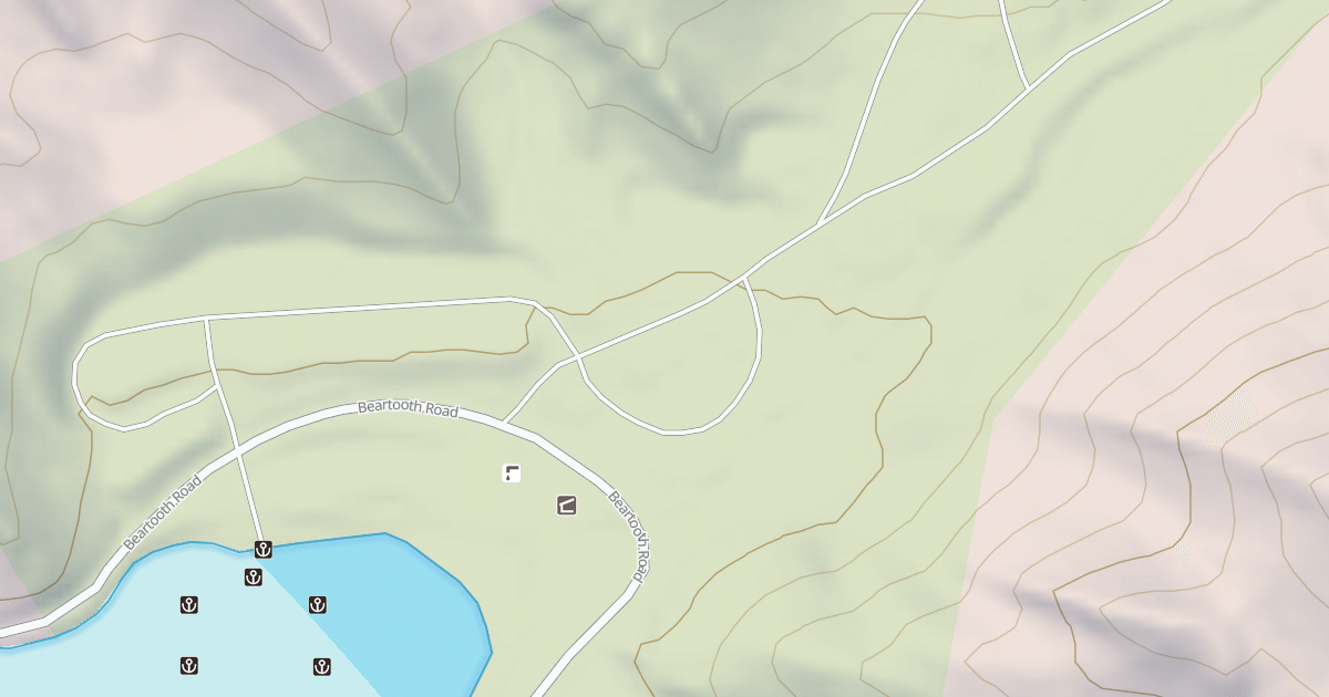 Map preview of BLM National GTLF Public Motorized Roads 527c815d-c709-4906-98bc-49cd1b06a3de