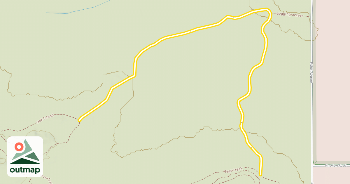 Map of Bad Bear