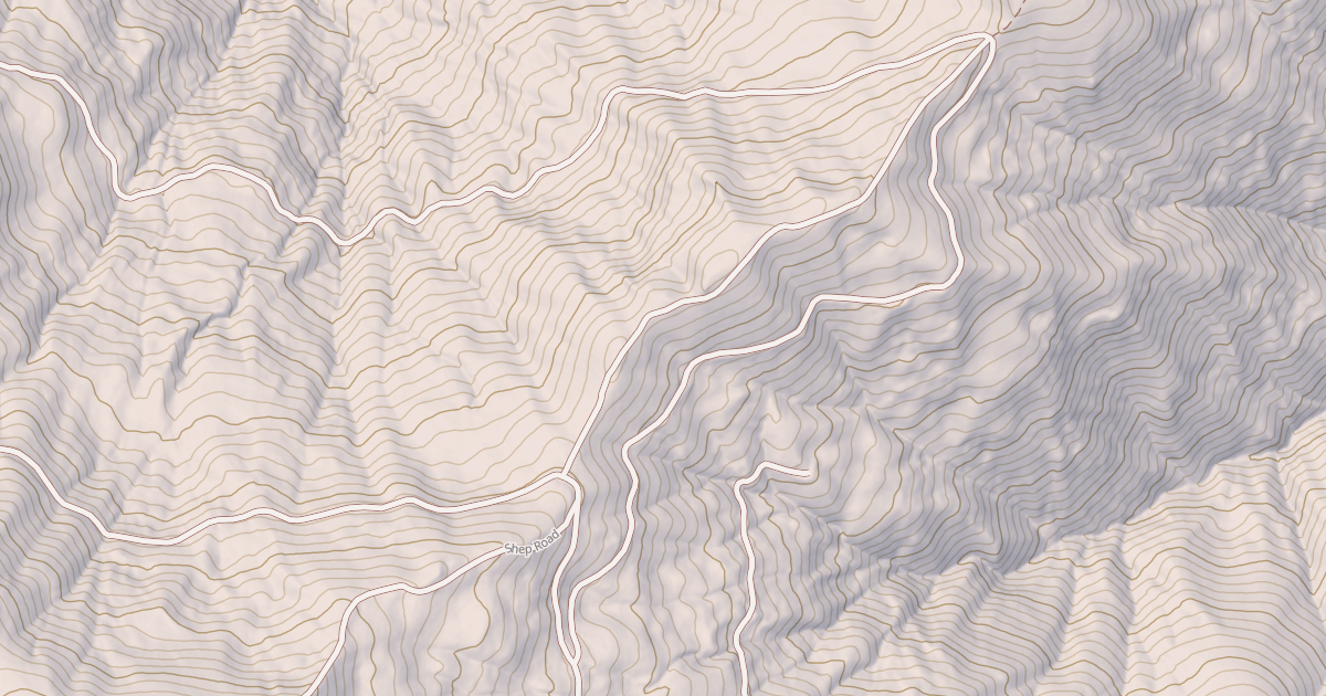 Map preview of LOWER SHEPHARD RIDGE