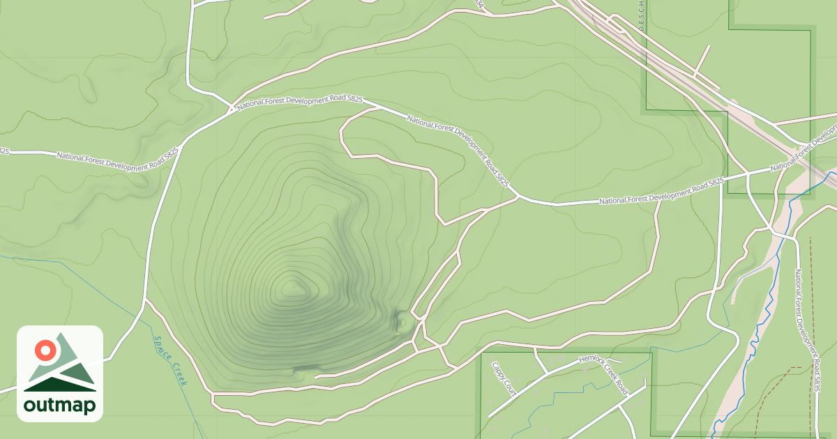 Map of Three Trails Ohv #44
