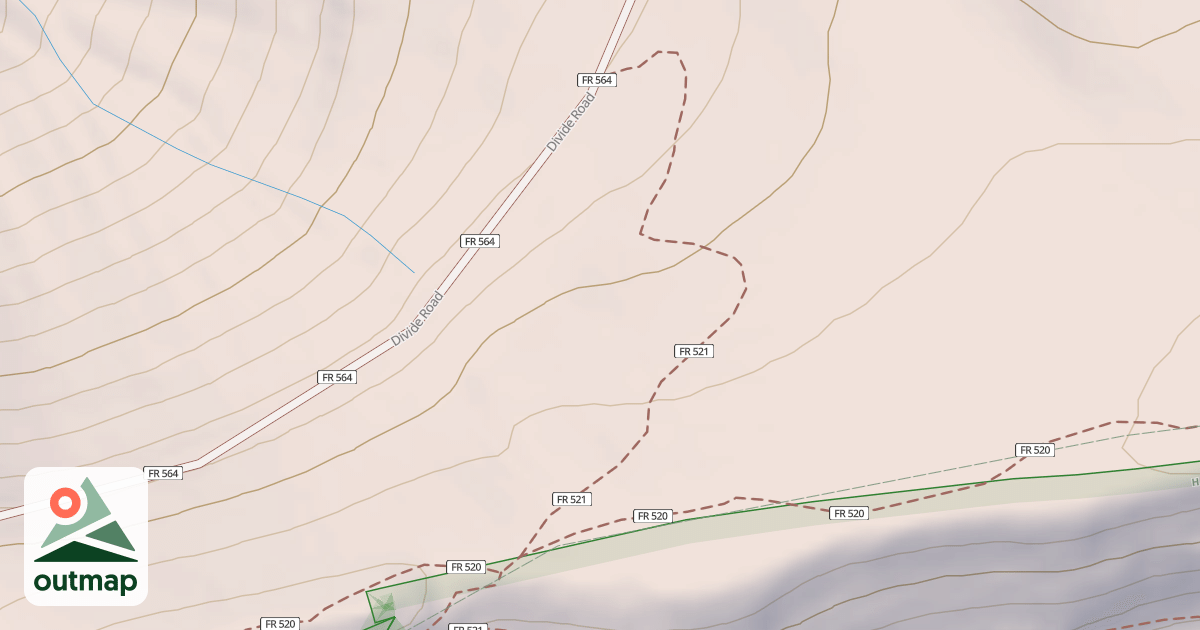 Map of CORRAL DRAW