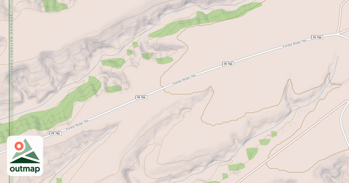 Map of JONES RANCH