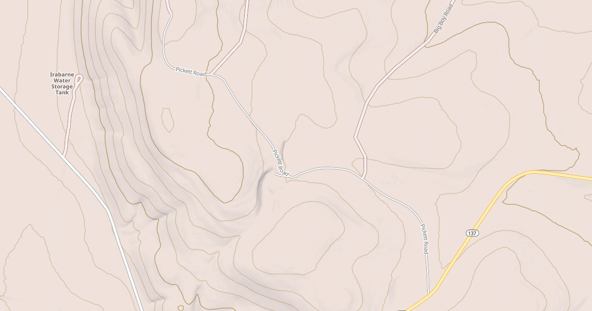 Map preview of PICKETT