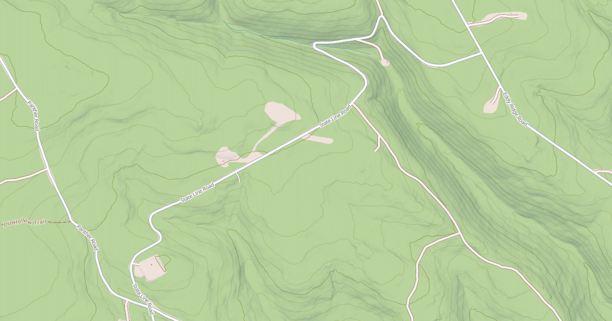 Map preview of Panther Snowmobile Trails