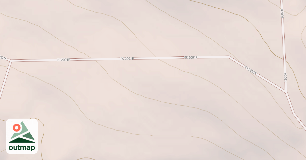 Map of Red Pryor Ice