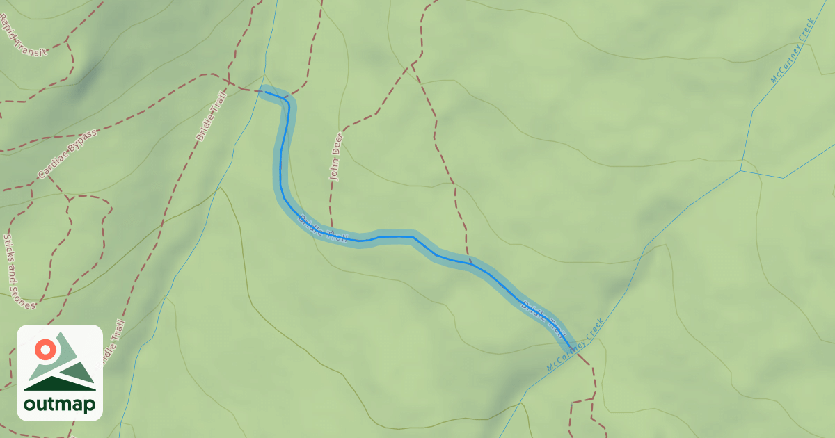 Map of Bridle Trail