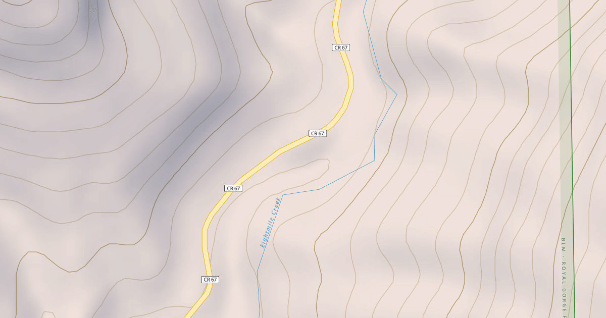 Map preview of BLM National GTLF Public Motorized Roads 9408a8de-def1-4ebb-a225-098485bd2b2c