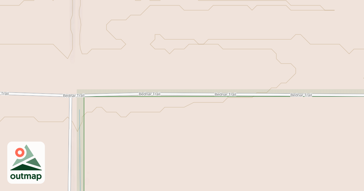 Map of Warroad/Roseau Trails