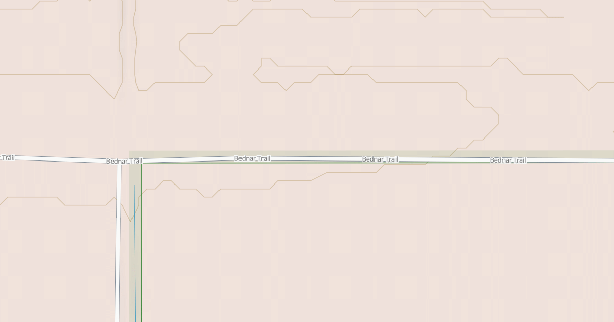 Map preview of Warroad/Roseau Trails