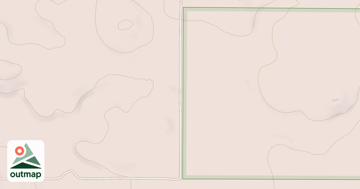 Map of USFS National Forest System Roads {CC34329F-7FF7-43AB-A5ED-E703D98CF483} in Sioux