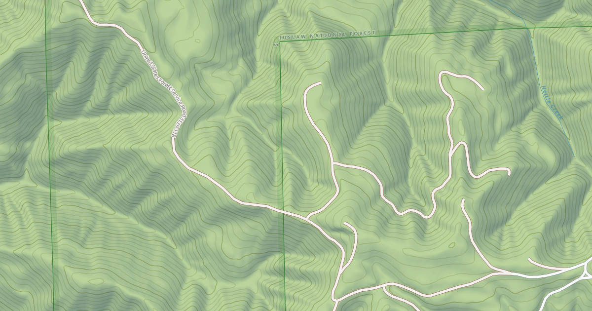 Map preview of USFS Motor Vehicle Use Map Roads {8C0CFEF3-F865-43B4-8503-4CECC5DD771B}