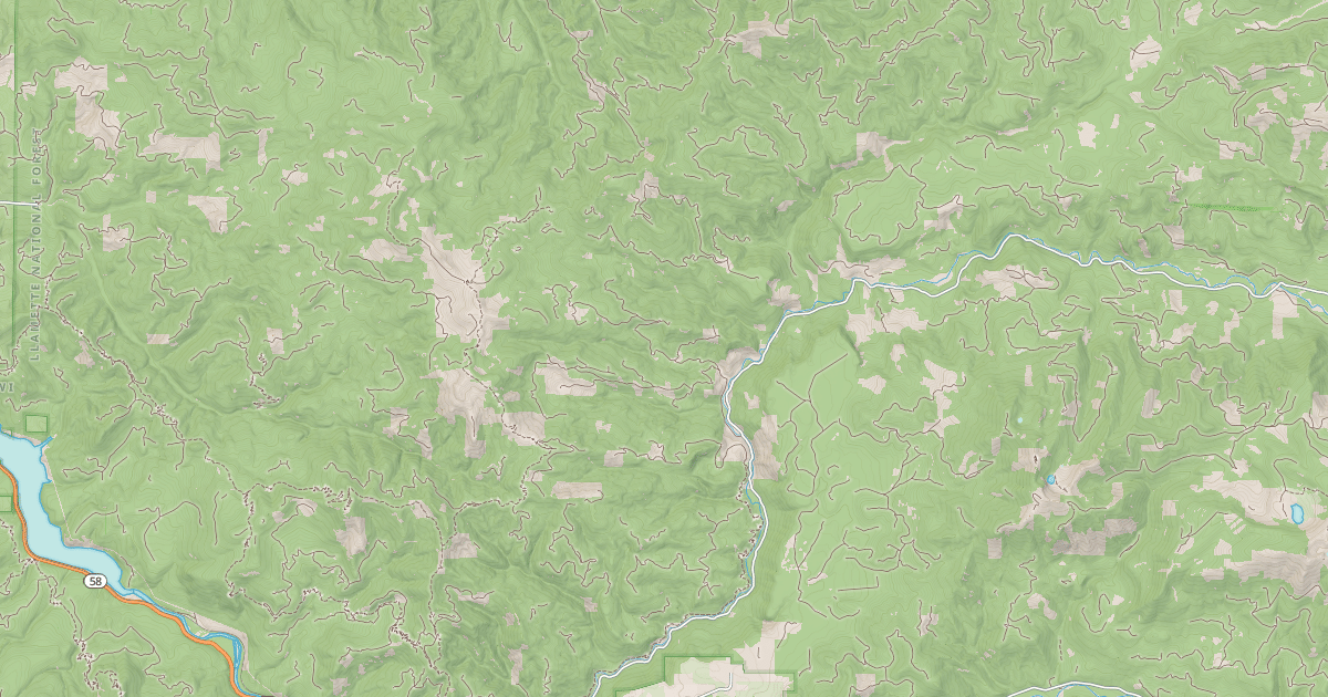 Map preview of ALPINE RIDGE