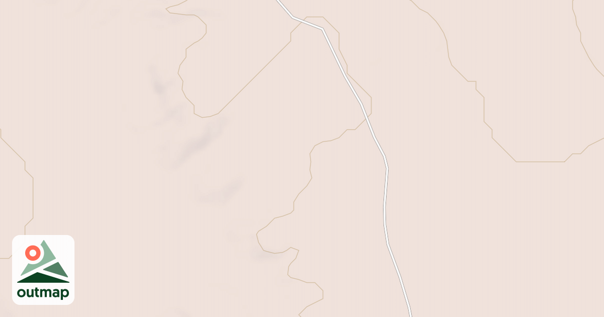 Map of Hackberry Trail System - Dustins Loop Trail