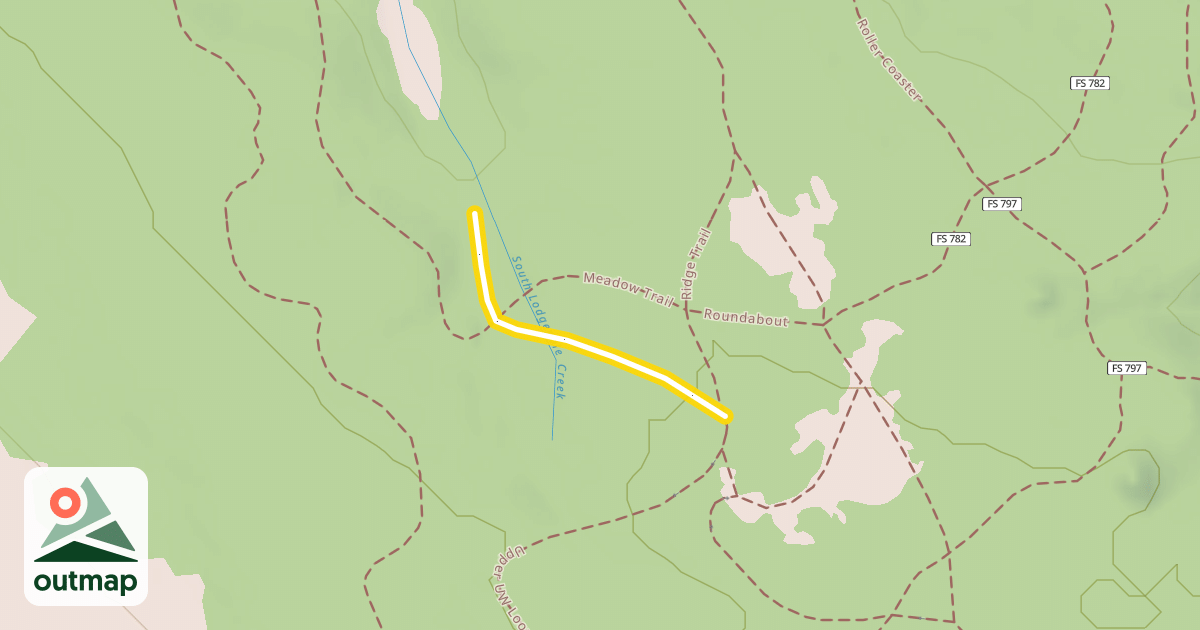 Map of Meadow Trail