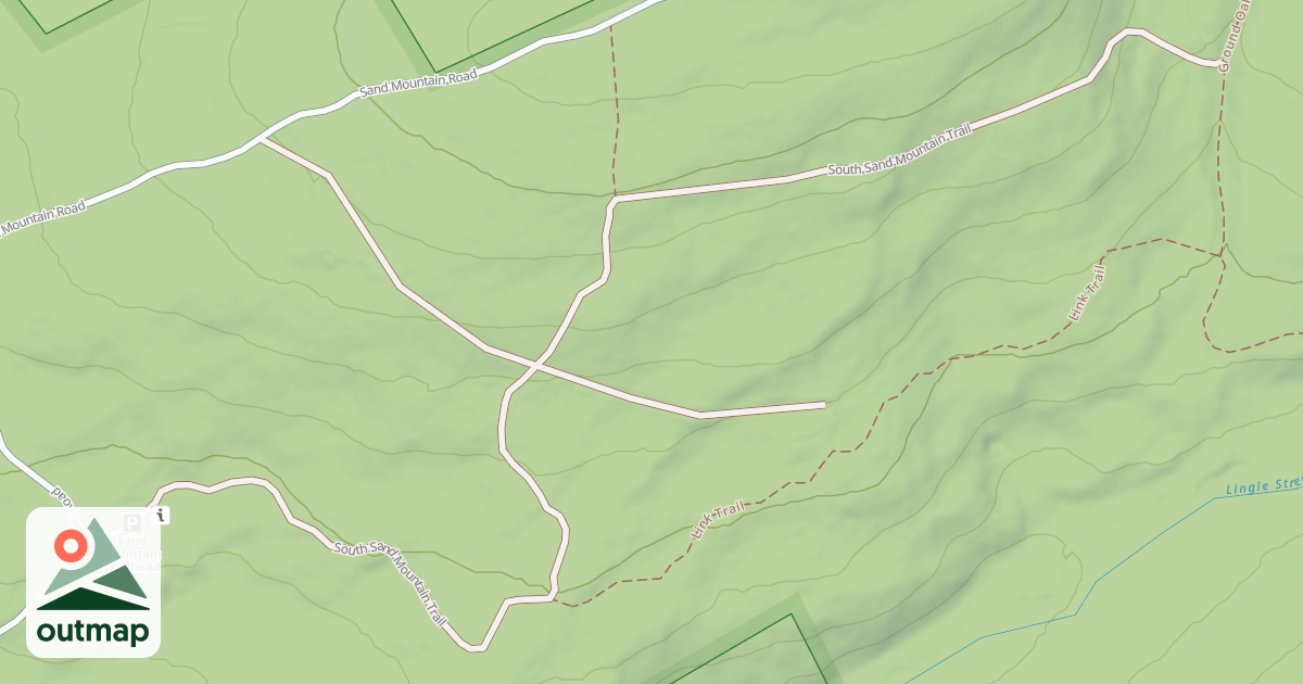 Map of Bald Eagle State Forest Snowmobile Trails
