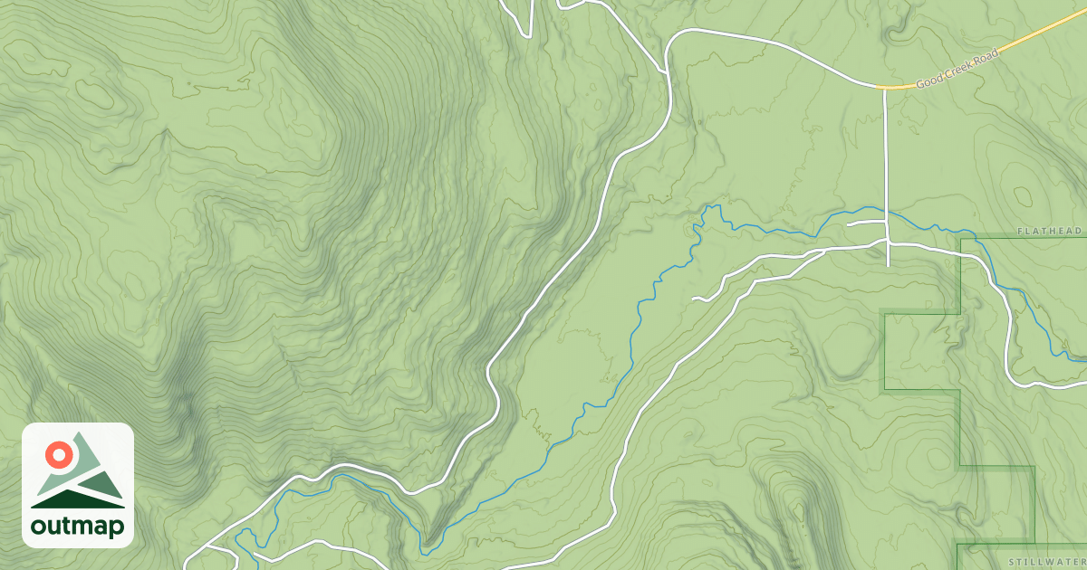 Map of GOOD CREEK