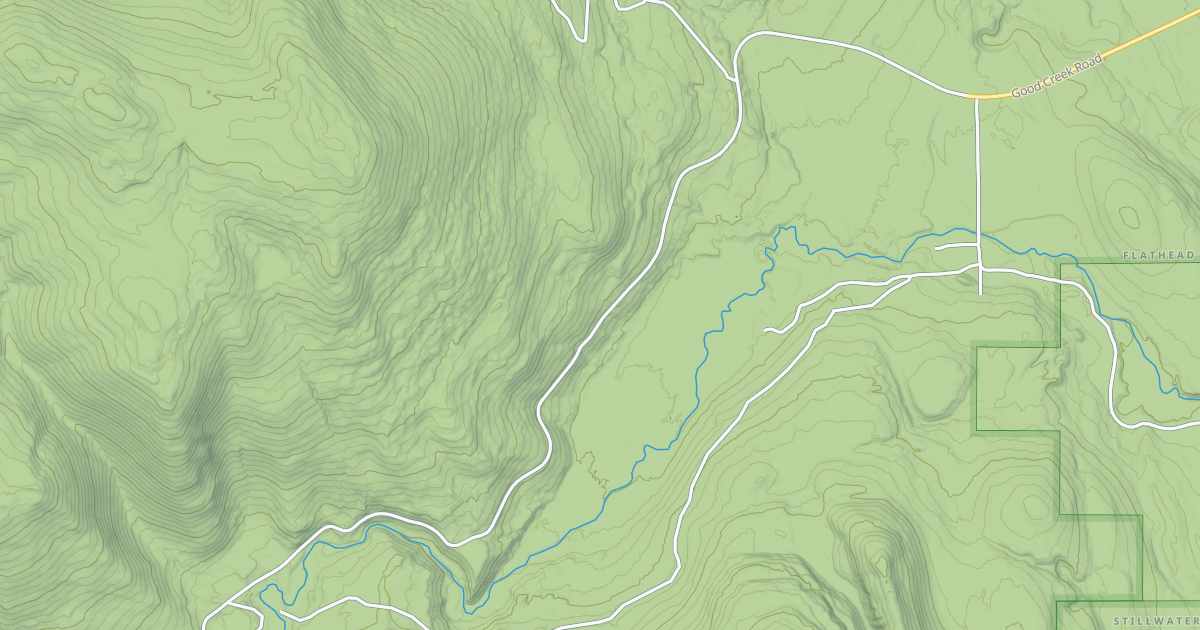Map preview of GOOD CREEK
