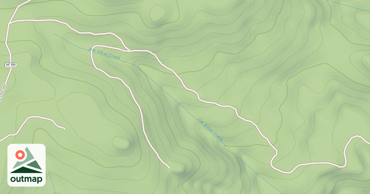 Map of USFS Motor Vehicle Use Map Roads {52A5AC7B-5D1B-4558-9877-DCFE3D42390E}