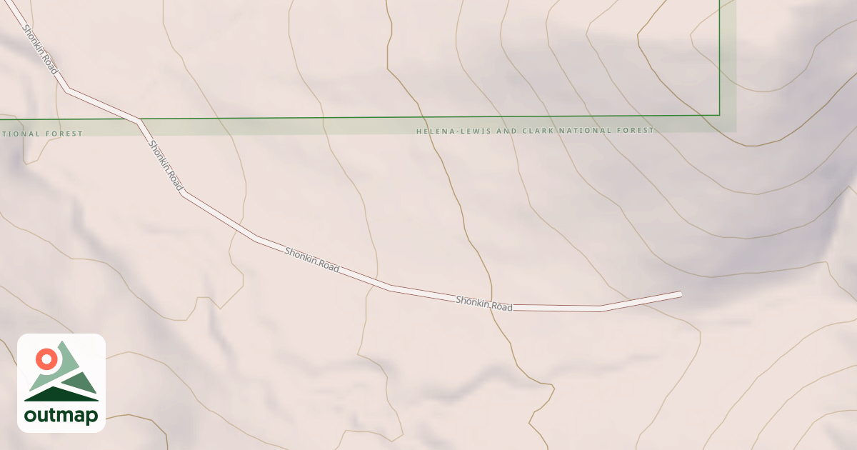 Map of SHONKIN