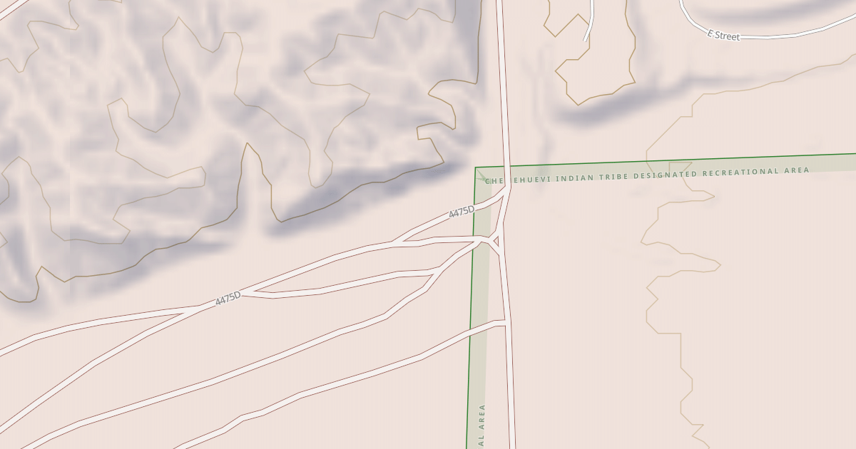 Map preview of BLM National GTLF Public Motorized Roads 0eb6b823-c6c2-4db3-90a5-8c7270828a25