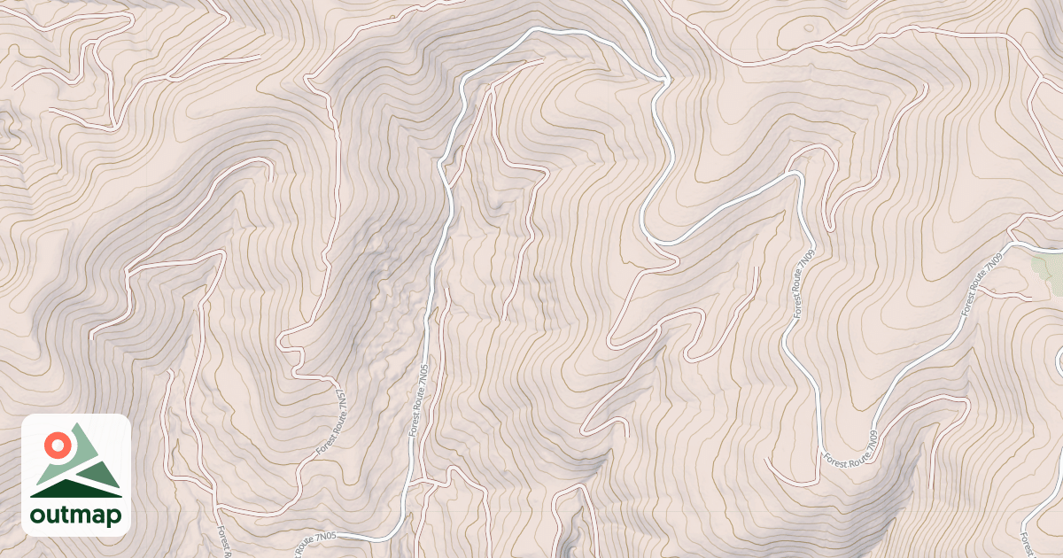 Map of CUNEO CAMP