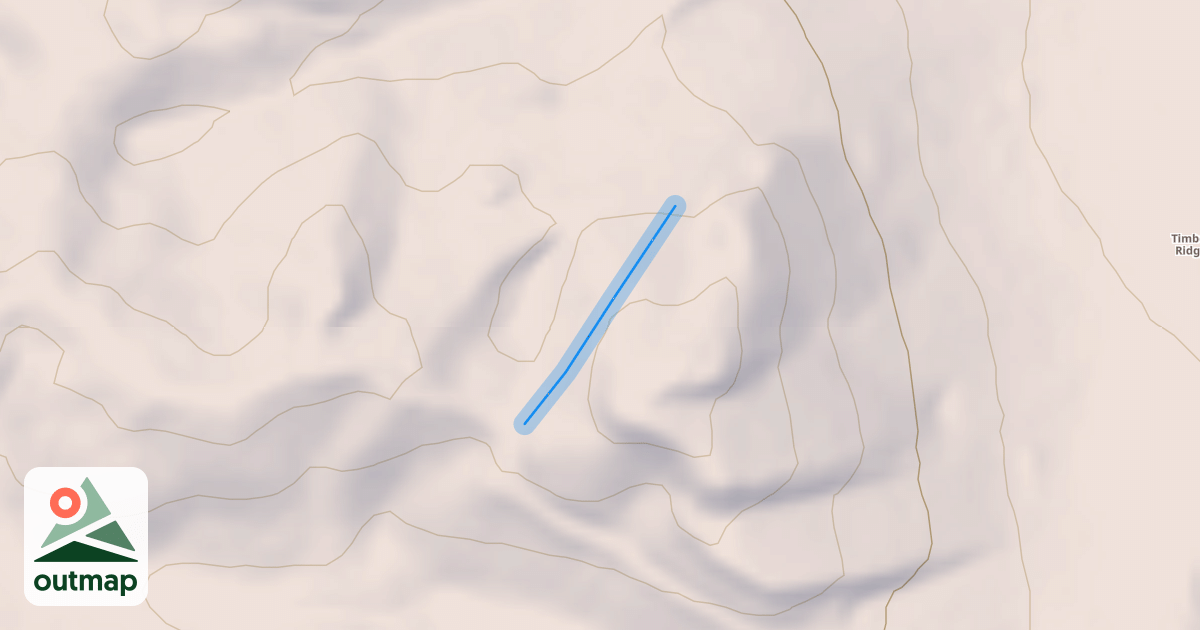 Map of Upper Burt's Road