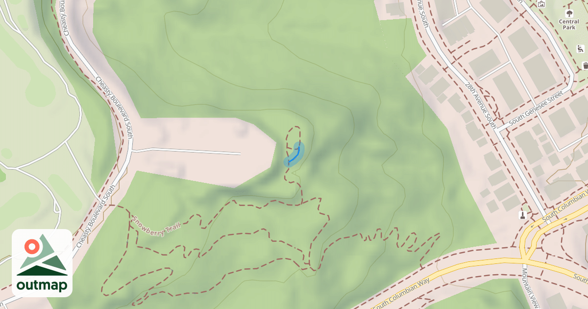 Map of Snowberry Loop
