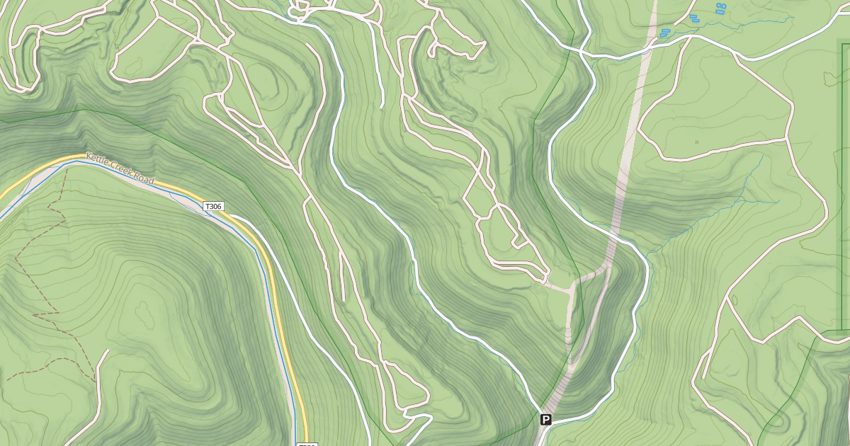 Map preview of Whiskey Springs Trails