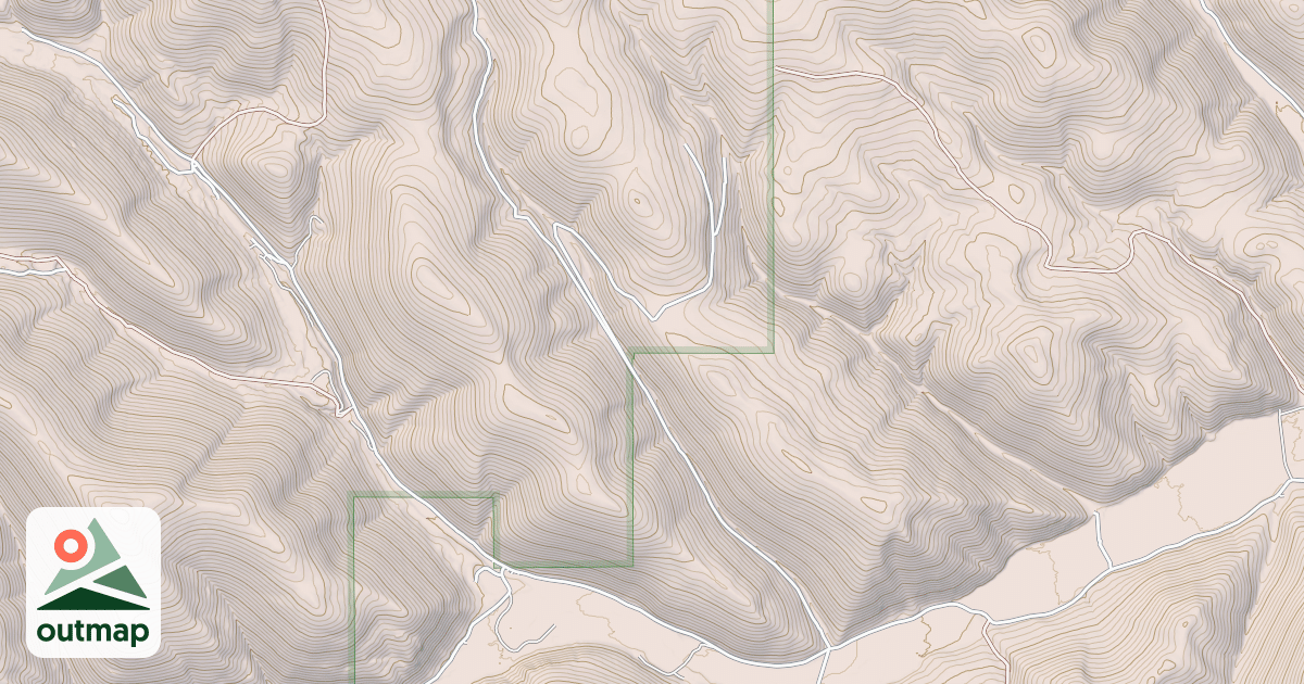 Map of CELLAR GULCH