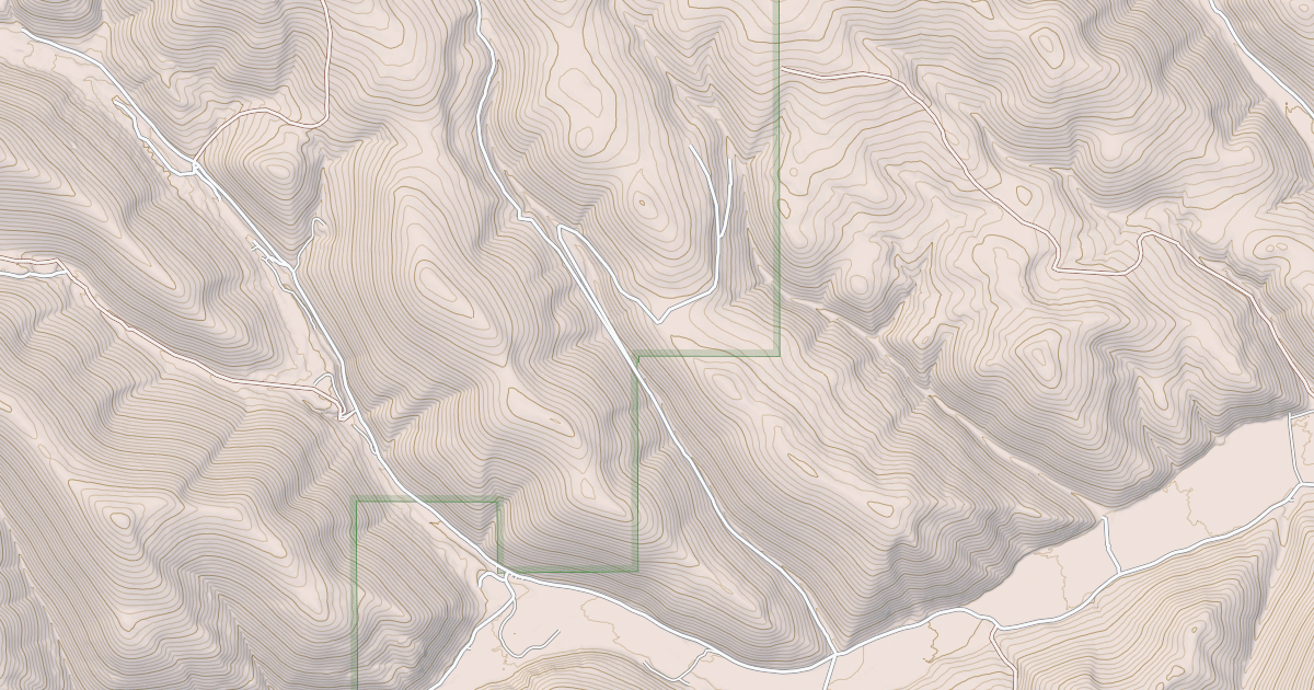 Map preview of CELLAR GULCH
