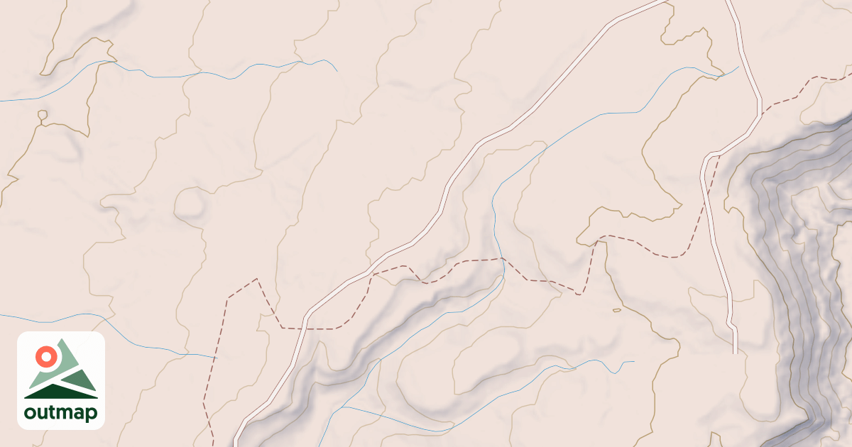 Map of BLM National GTLF Public Motorized Roads 03ba7bc5-205a-47f6-b65e-027f704c7285