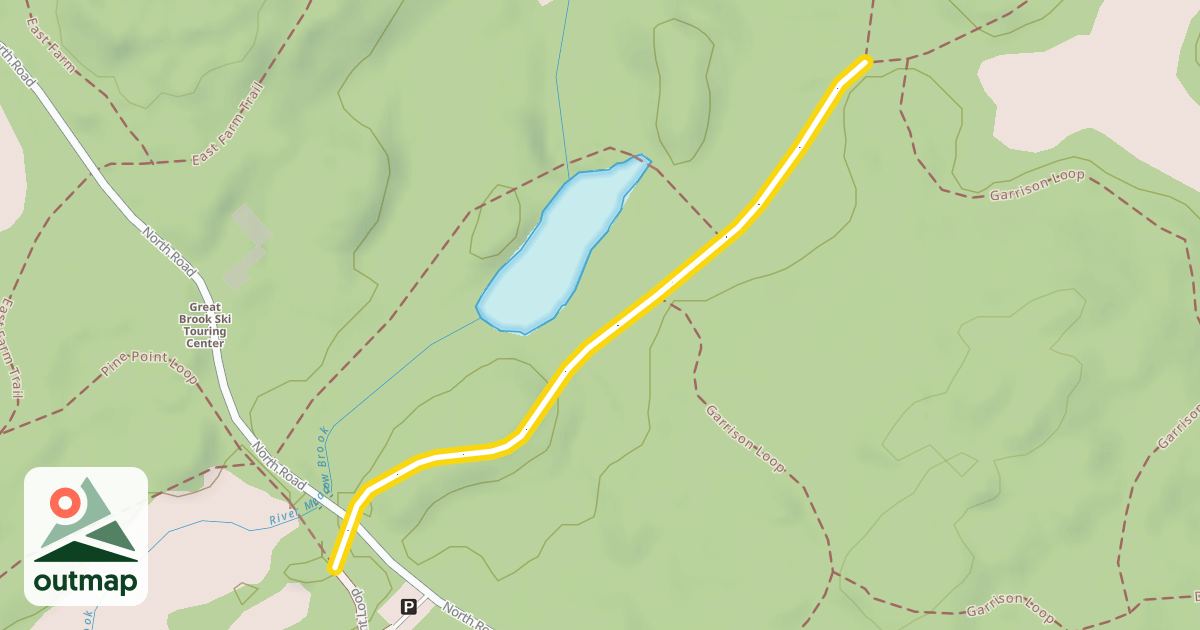Map of Woodchuck Trail