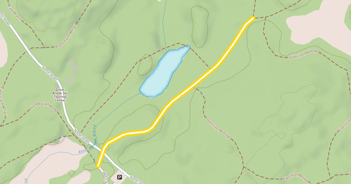 Map preview of Woodchuck Trail