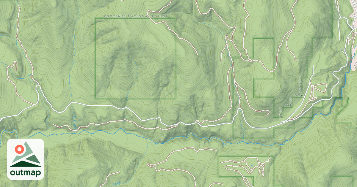 Map of CALLAHAN CREEK