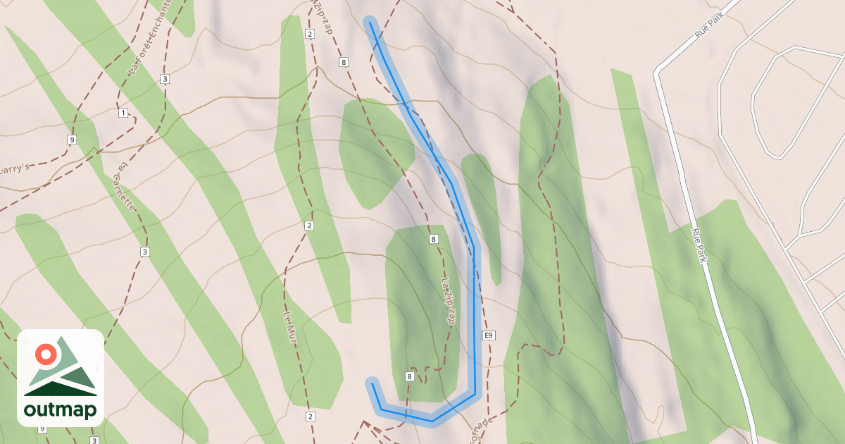 Map of 2. Grande-Allée