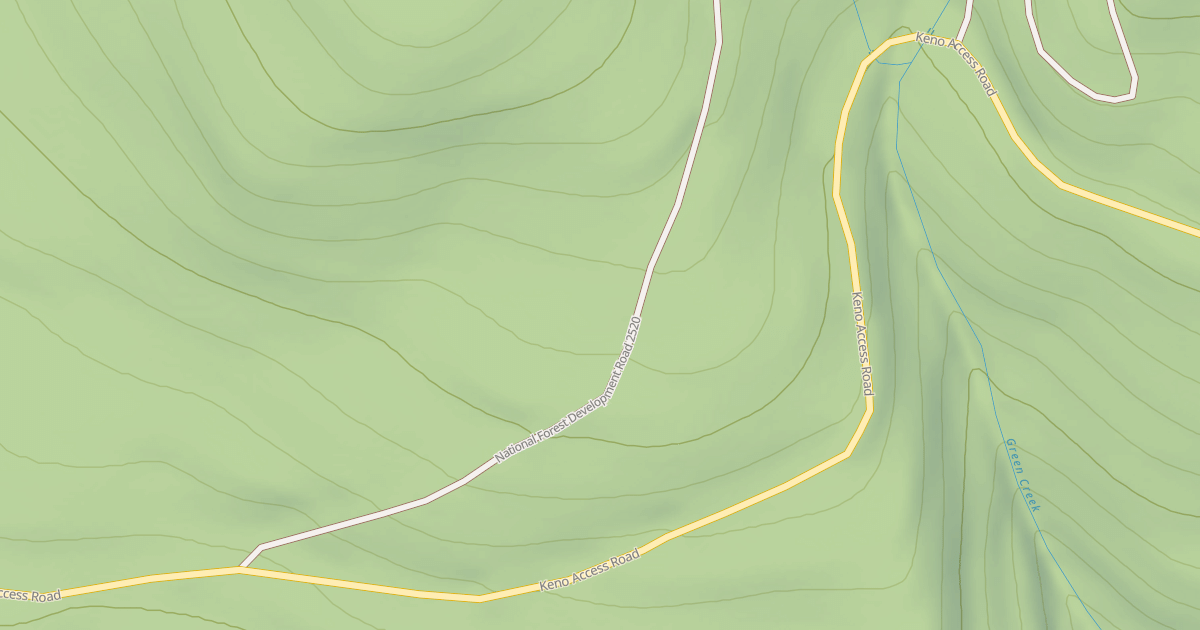 Map preview of Keno Access