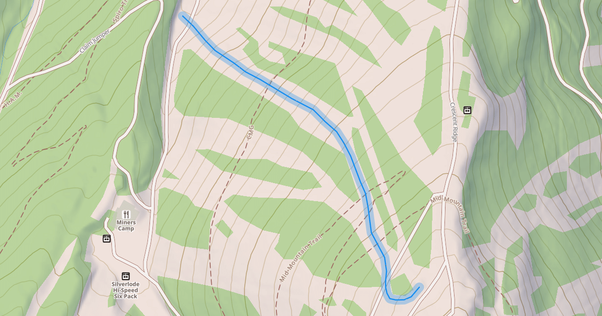Map preview of Courchevel