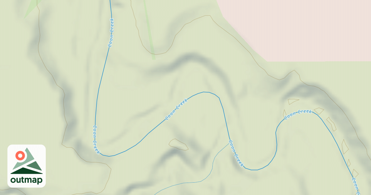 Map of Shady Oaks Native Prairie Adventure Trails
