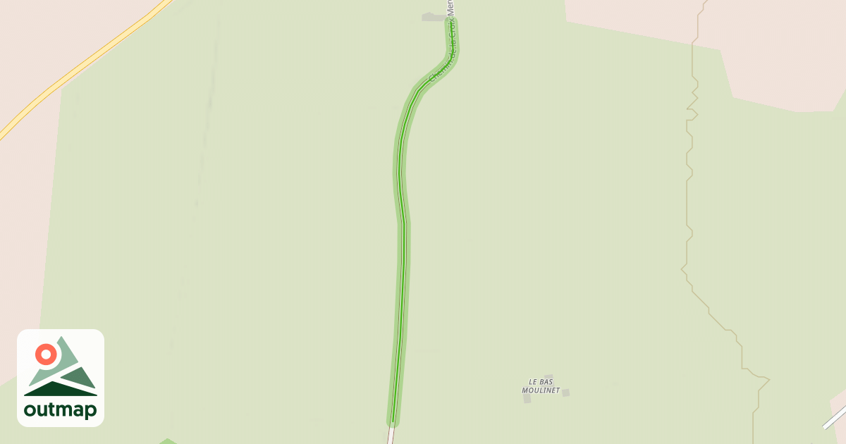 Map of Chemin de la Croix Mercier