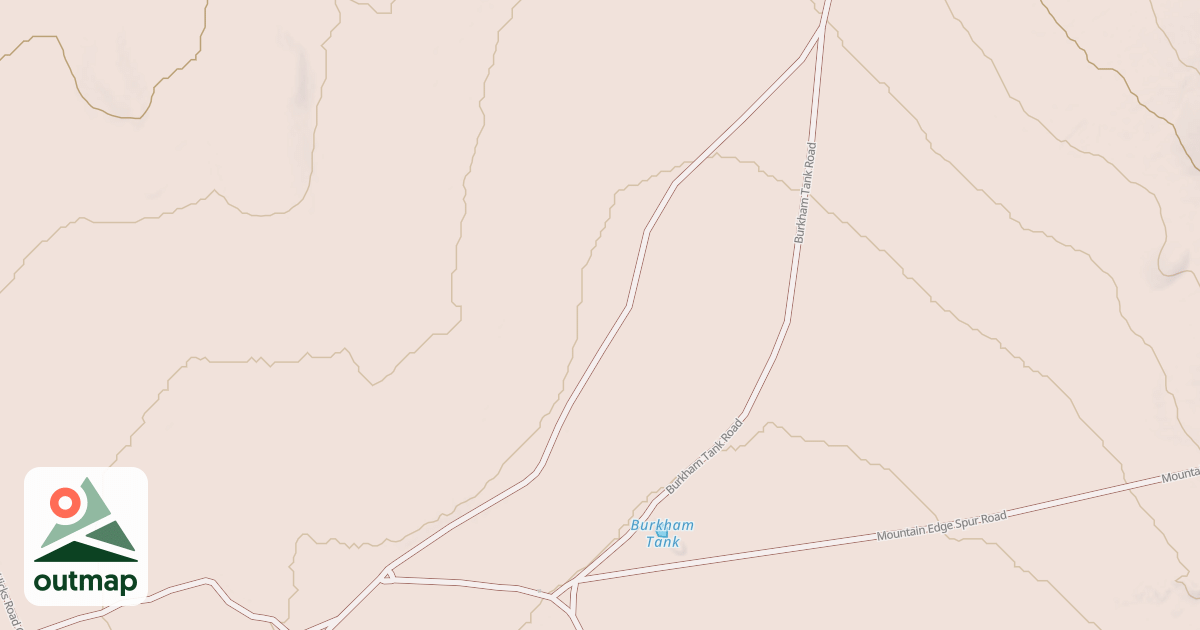 Map of BURKHAM TANK ROAD