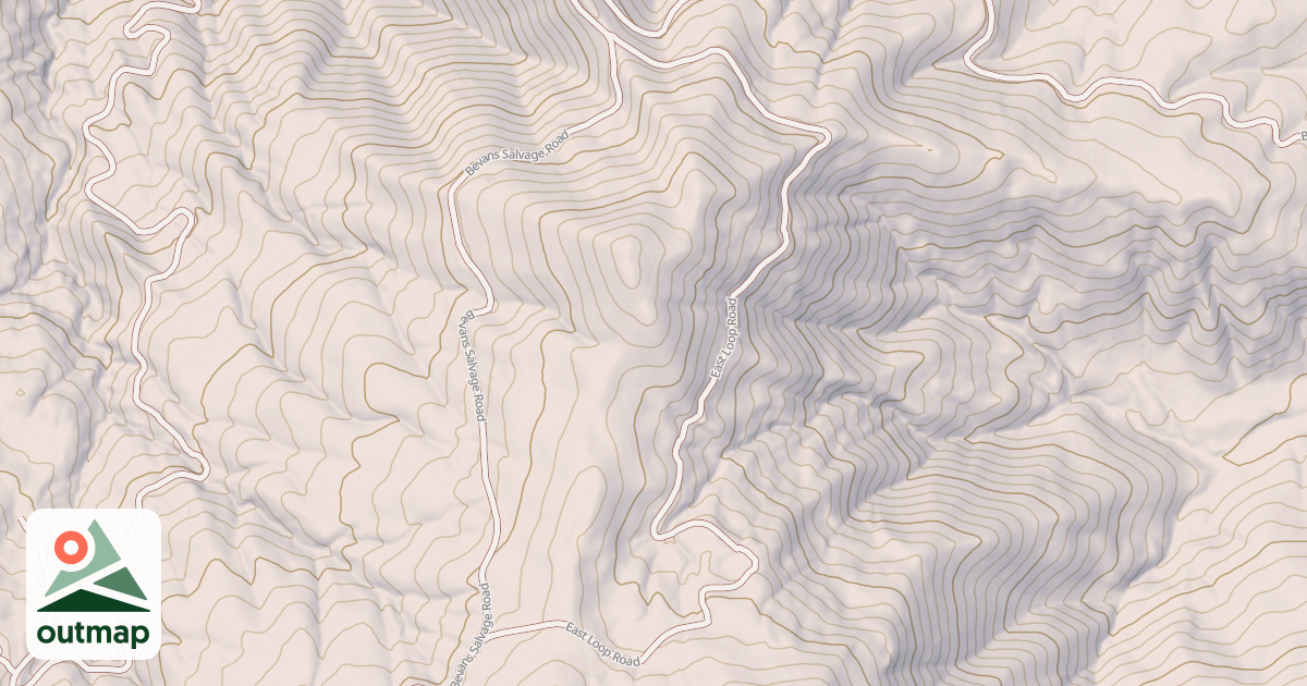 Map of EAST LOOP