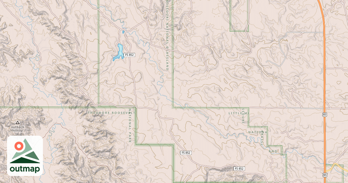 Map of (FDR) HORSE PASTURE