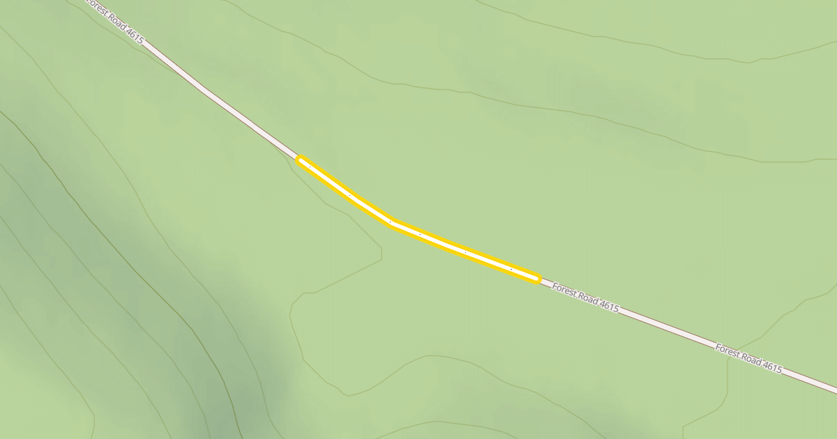 Map preview of Forest Road 4615