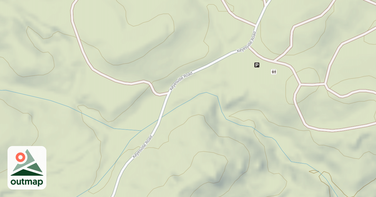 Map of 16006: West Kern River  Usgs Lake Isabella North