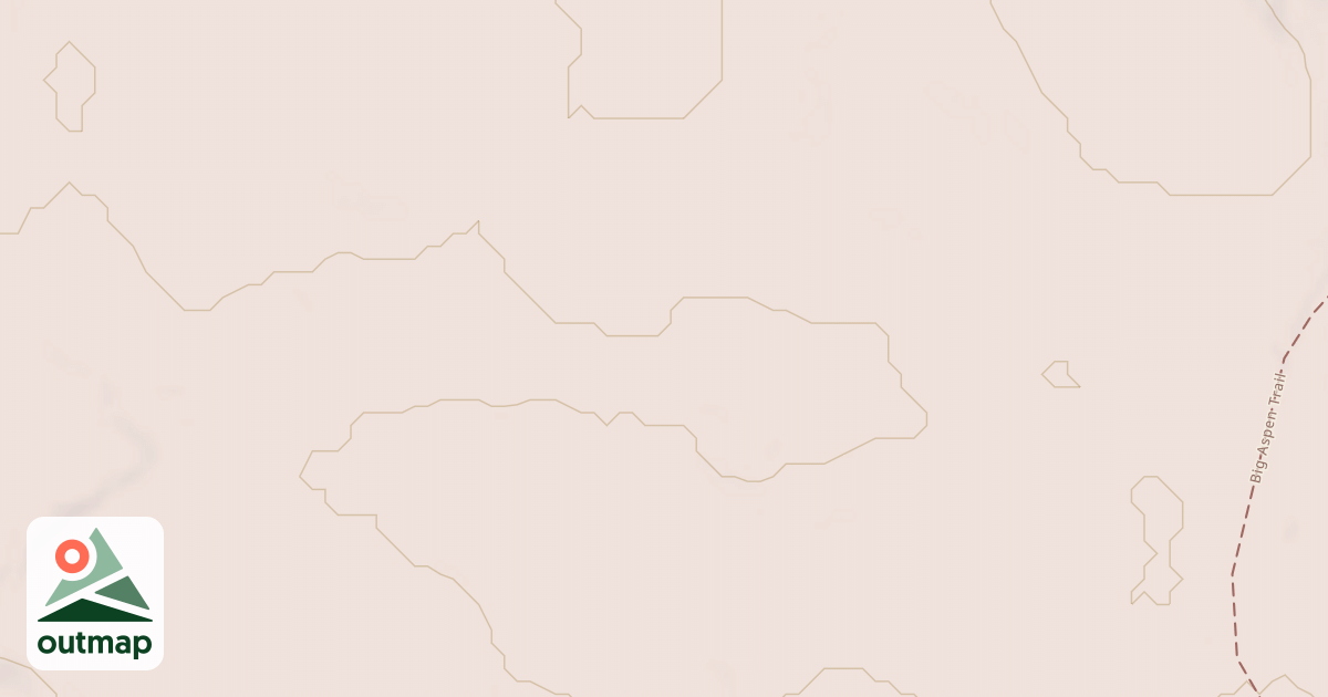 Map of Big Aspen Spur Eb