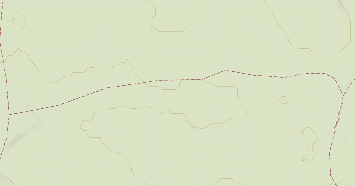 Map preview of Big Aspen Spur Eb