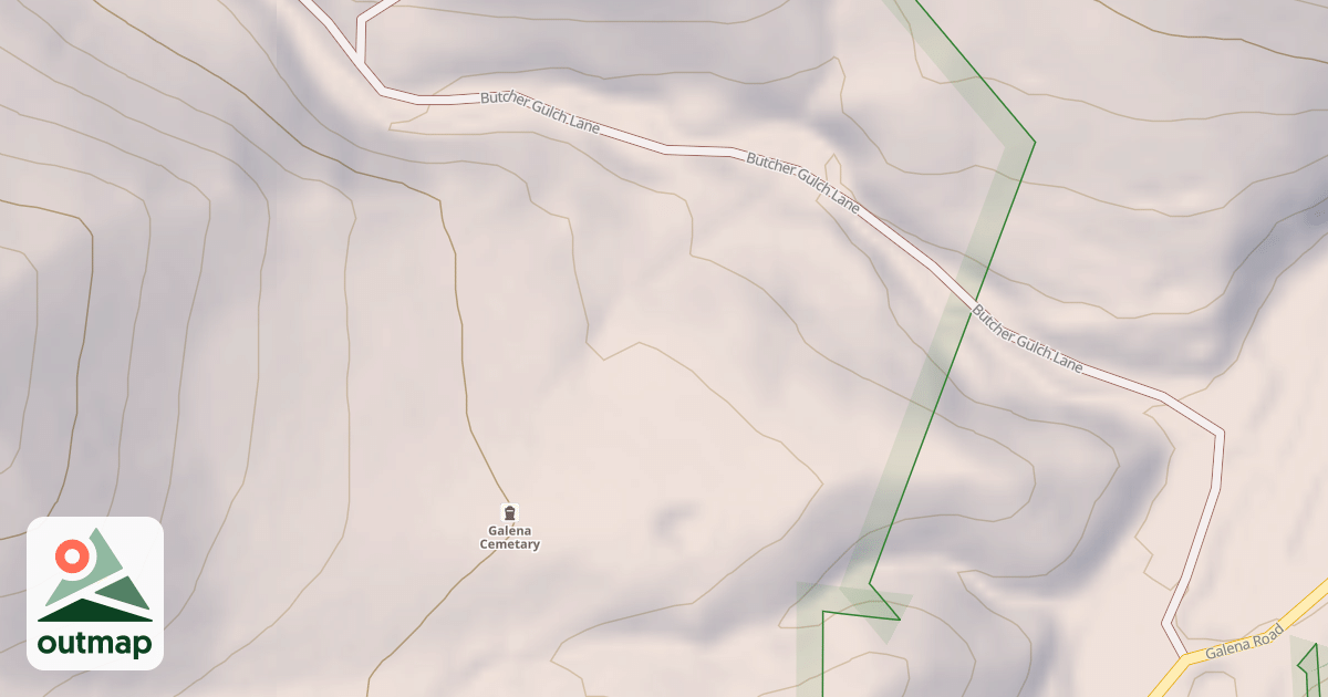 Map of GALENA CEMETERY