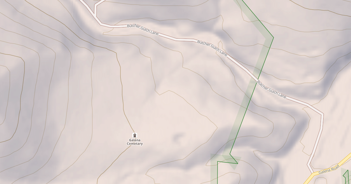Map preview of GALENA CEMETERY
