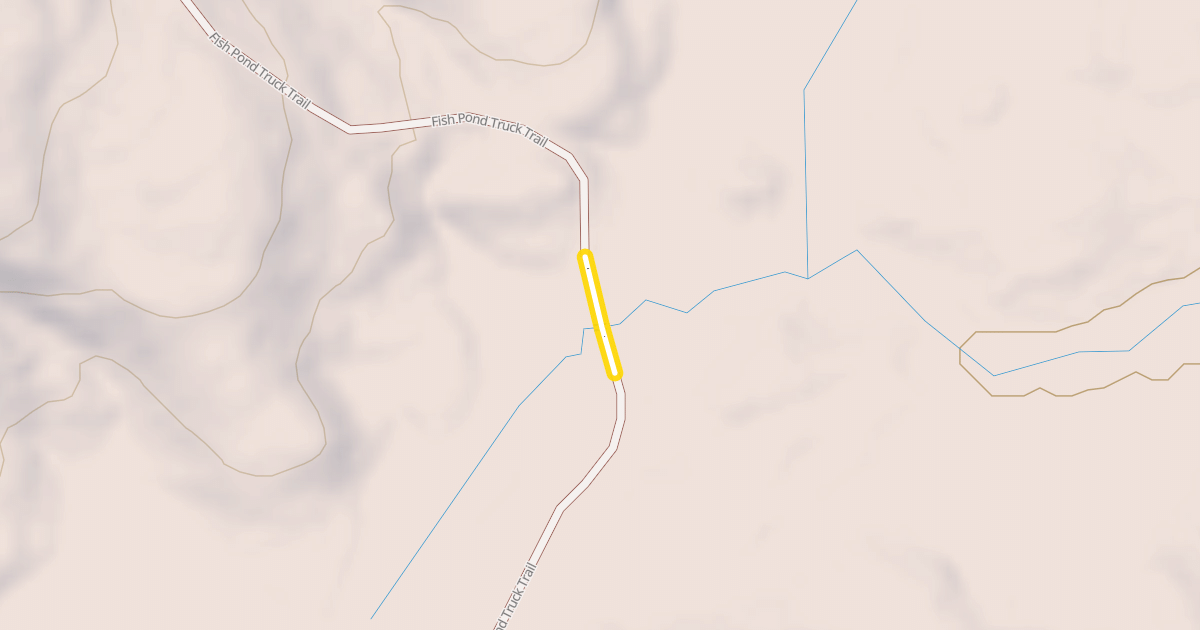 Map preview of Fish Pond Truck Trail