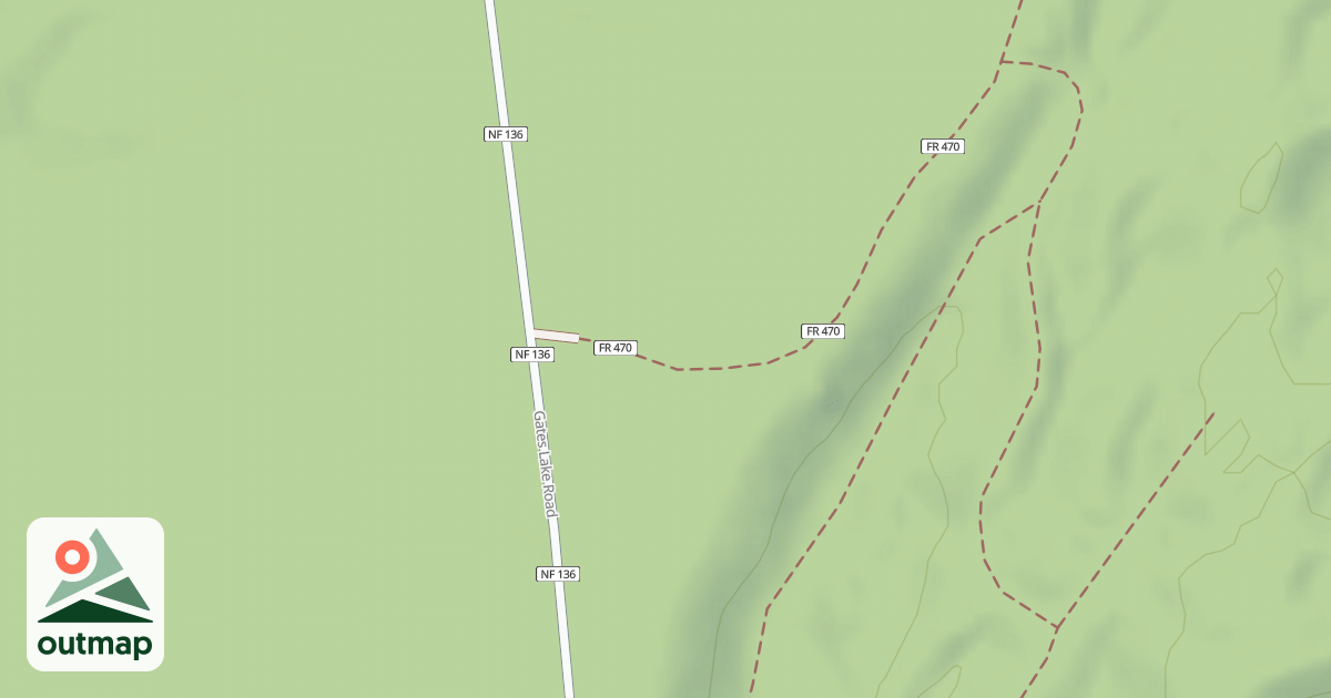 Map of FR 470